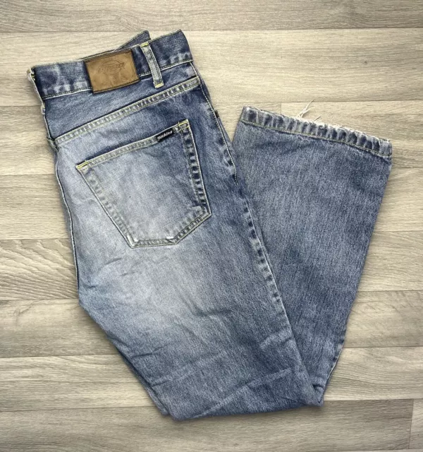 Jeans da lavoro DICKIES da uomo blu regolari dritti W32 L32