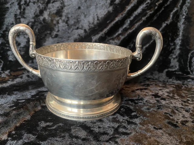 Imperial Russian Sterling Silver Sugar Bowl 13th Artels