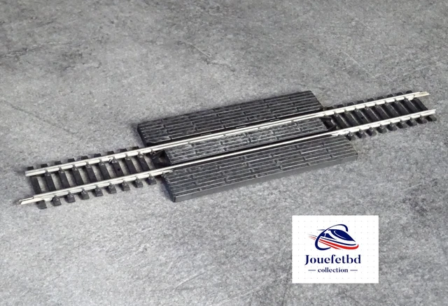 LOT RAILS JOUEF aiguillages rail de décrochage pour train HO lima tgv