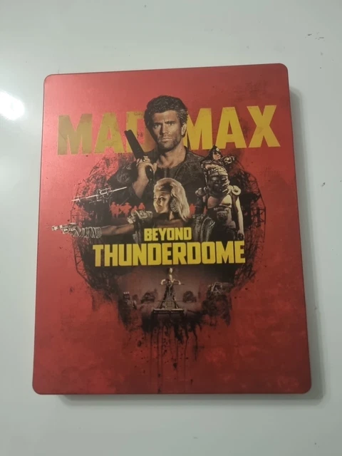 Mad Max  Beyond  Thunderdome 4K Blu Ray Steelbook - AS NEW