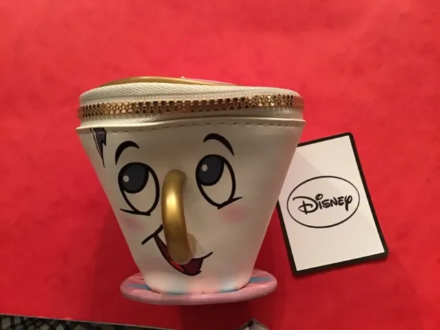 Sac à main tasse à thé Disney Primark Beauty and the Beast Chip avec étiquette neuf