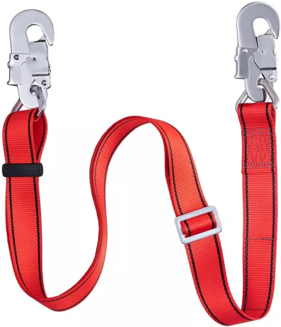 HandAcc Hunting Safety Belt with Adjustable Lanyard, Tree Climbing Belt Add of