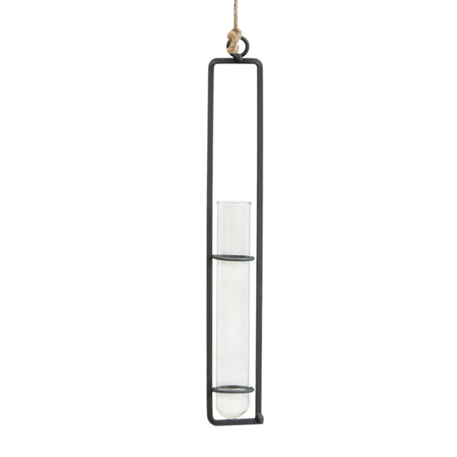 Set Di 2 Fioriere In Macramè Con Corda Di Cotone E Ganci Metallo, 50 Cm, Per Interni/esterni - 4
