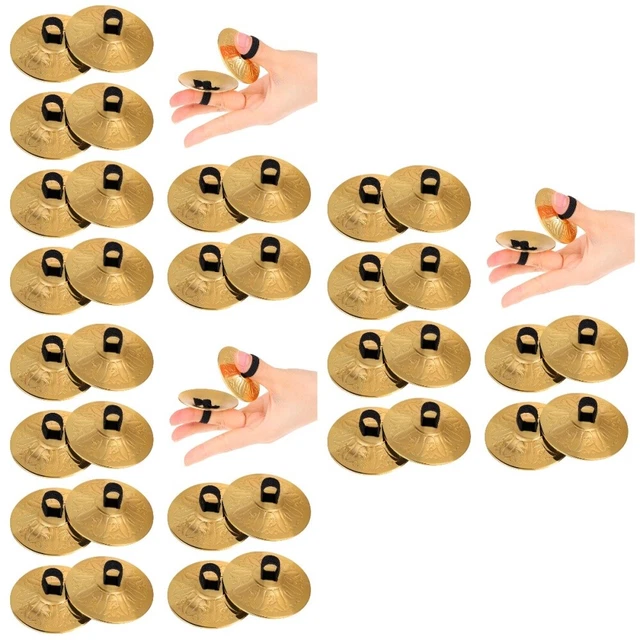 30 Pcs Finger Becken Messing Kind Fingerbecken Für Kinder Mini-Fingerbecken