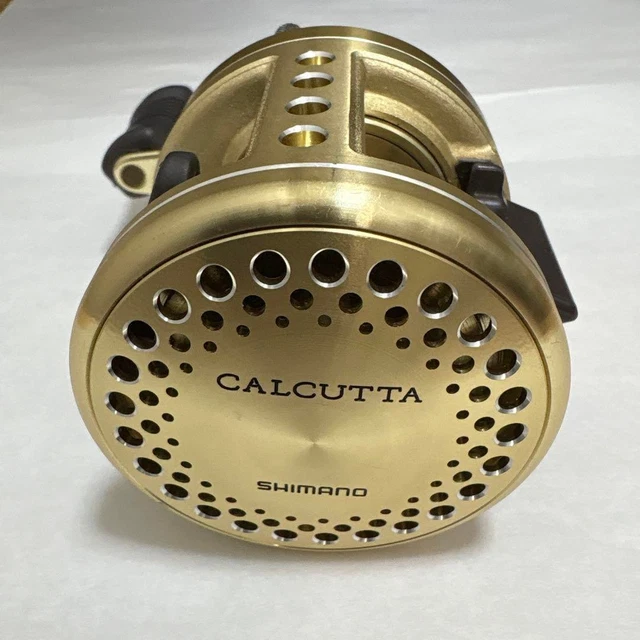 SHIMANO CALCUTTA 200XT Baitcasting Reel w/ Spare Handle Gold
