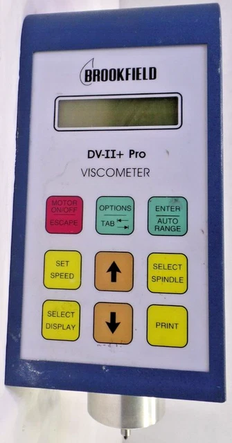 Brookfield RVDV-II+P Digital Viscometer, For Parts/Repair