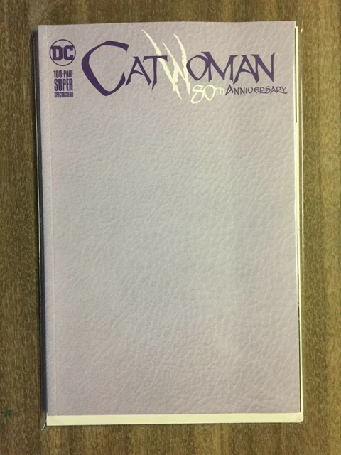 Catwoman 80th Anniversary 100-Page Super Spectacular #1 Blank Variant