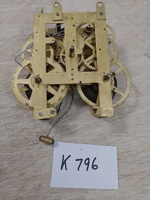 Kroeber Iron Case Mantle Clock Movement