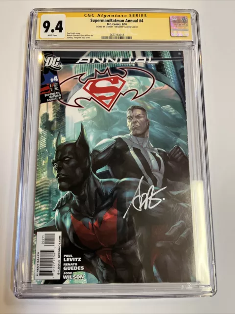 Superman / Batman Annusl # 4 (CGC 9.4) Signed Artgem | 1st App Beyond In DC