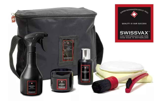 SWIZÖL SWISSVAX Wheel Cleaning & Care-Kit FORTE Felgenreinigung & Versiegelung