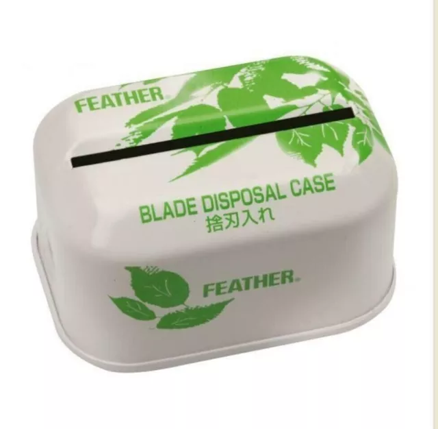 Feather Tin Blade Disposal Case