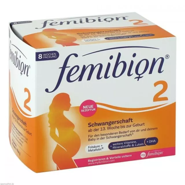 Femibion 2 Schwangerschaft Tabletten und Kapseln, 112 St. Tabletten 15200012