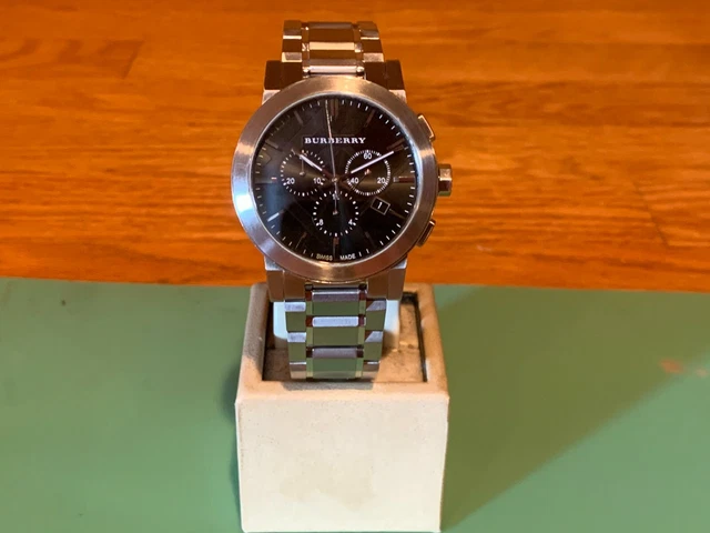 Burberry Chronometer Quartz Wristwatch, Outstanding Condition
