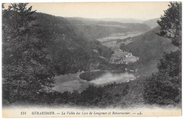 GERARDMER 88 Vallée des Lacs de Longemer et Retournemer CPA non circulée