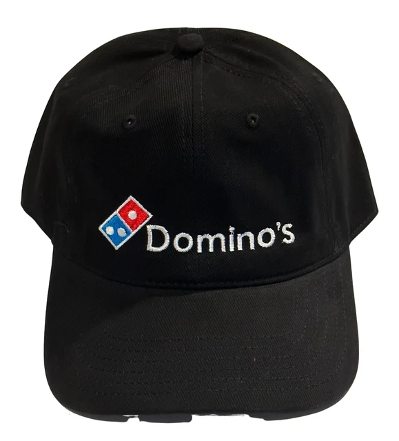 Pizza King Embroidered Dad Hat - Low Profile Adjustable Cap, Red, One Size Fits Most