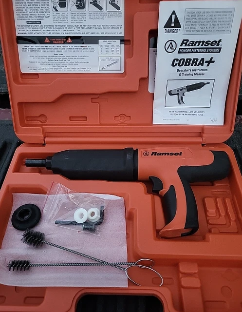 Ramset 16942 Cobra+ 0.27 Caliber Semi-Automatic Powder-Actuated Tool