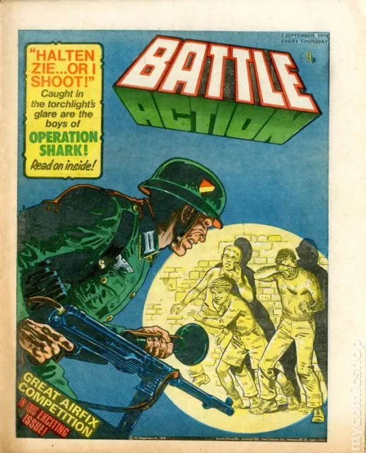 Battle Action Sep 2 1978 VG/FN 5.0 Stock Image Low Grade