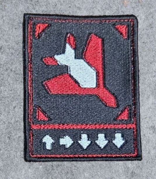 Toppa Patch Ricamata Top Gun-Air Force-USS America-Bandiera USA - Foto 4