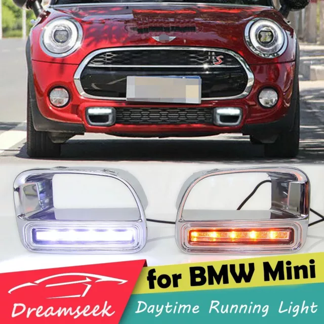 LED TFL Tagfahrlicht für BMW Mini Countryman 2012 2013 Nebelscheinwerfer Blinker