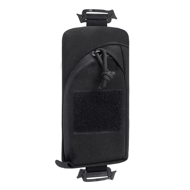 (Black) Military Survival Emergency Bag Emergency Survival Pouch High