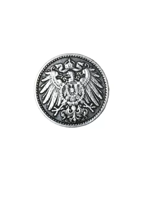 5 Pfennig 1908 G deutsches Kaiserreich in fast Prägefrisch