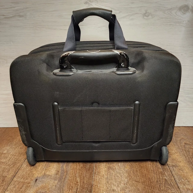 Tumi Briefcase Laptop Bag Alpha Deluxe Expandable Wheeled Carry On 26127DH 2