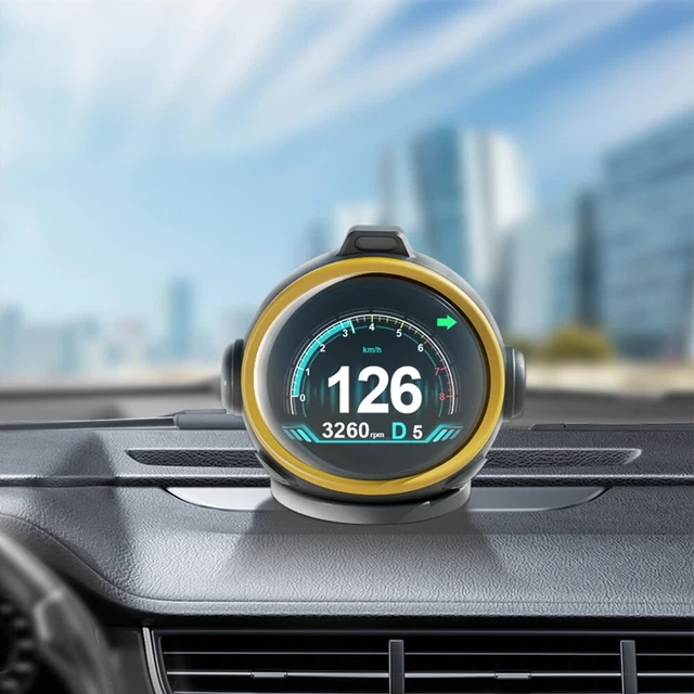 Compteur de vitesse HUD haute technologie avec commande gestuelle et fonction de