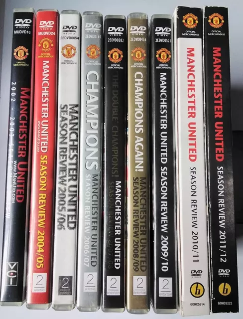 Manchester United - Season Review 2002 - 2012    (DVD, 2012)