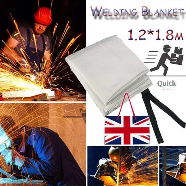 Welding Fire Blanket Fiberglass1.8mx1.2m Heavy Duty Welders Safety Protective