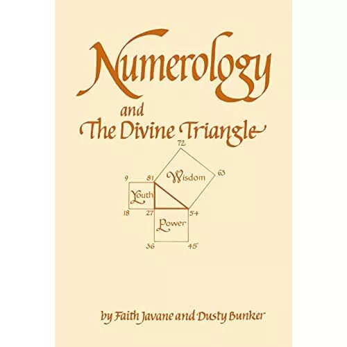 Numerology and the Divine Triangle - Hardback NEW Javane, Faith 28/09/2021