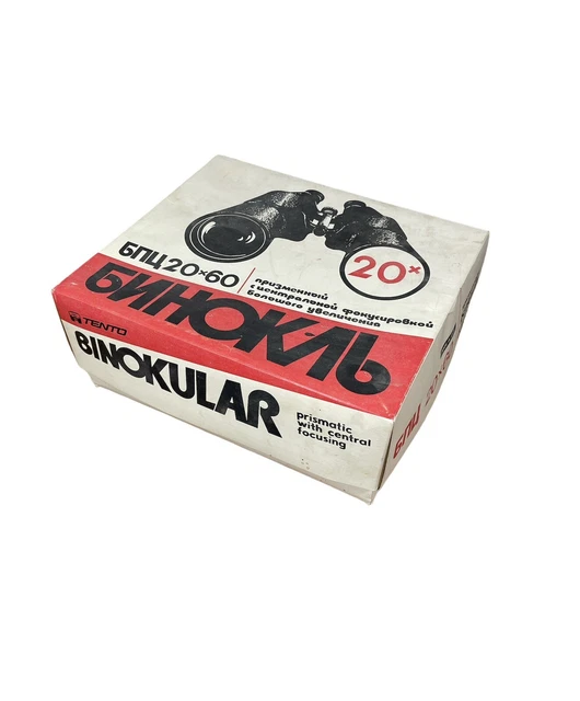 Rare Boite Originale de Jumelles Binokular Made in URSS