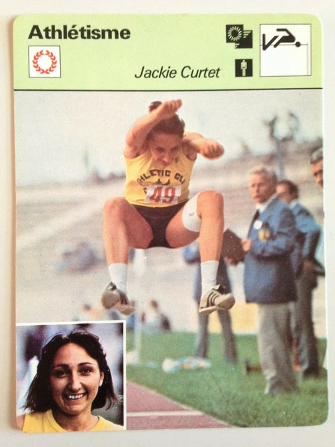 CARTE EDITIONS RENCONTRE 1979 / ATHLETISME - SERGE FIRCA