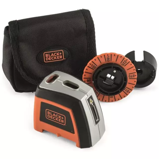 1 New BLACK & DECKER SIGHT LINE MANUAL LASER LEVEL tool, BDL 210 S in pack