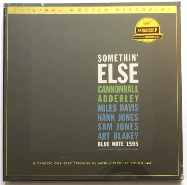 Cannonball Adderley Somethin Else One-Step MFSL Box Set Vinyl New Sealed