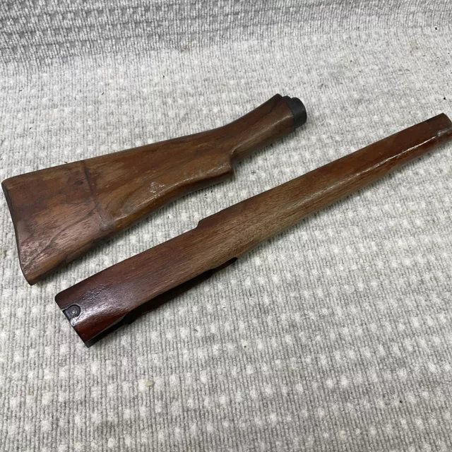 Lee Enfield No.4 MK.2 -4 piece Set with Grooved Rear Upper Wood