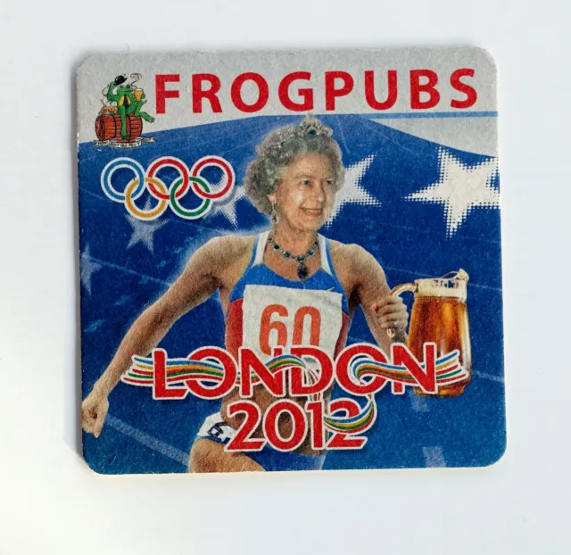French Beermat from Frogpubs London 2012