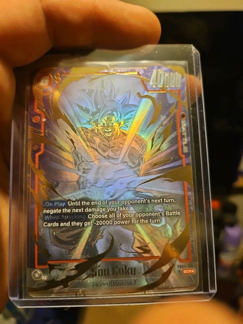 DRAGON BALL SUPER FUSION WORLD: Son Goku FB04-129 Secret