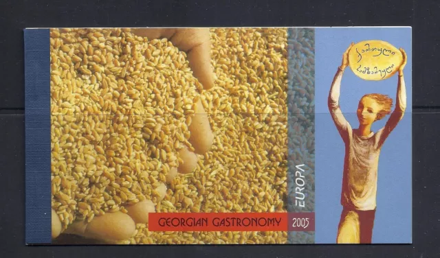 GEORGIA 2005 GASTRONOMY booklet (Scott 365-66) VF MNH