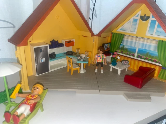 Playmobil Réf 6020 - Maison de vacances transportable - Complète - Jeux & Jouets