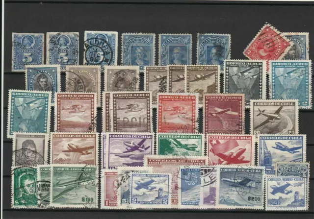 Chile Stamps Ref 23374