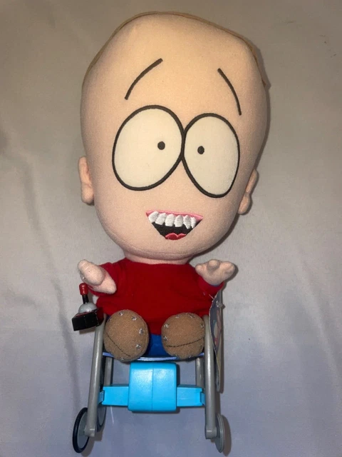 Talking Timmy in Wheelchair South Park 12" Plush Vtg 2000 Rare