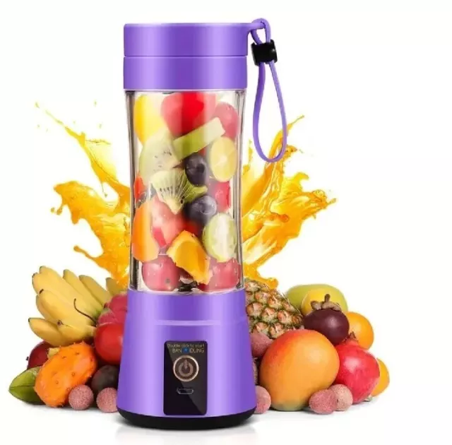 Portable Smoothie Blender Mixer Shake Fruit Juice Maker Rechargeable juicer