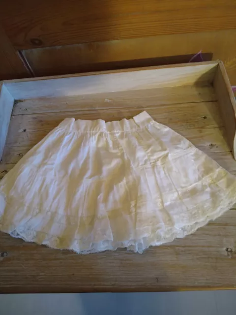 Superbe jupon ancien pour poupée ancienne Jumeau Steiner ou autre