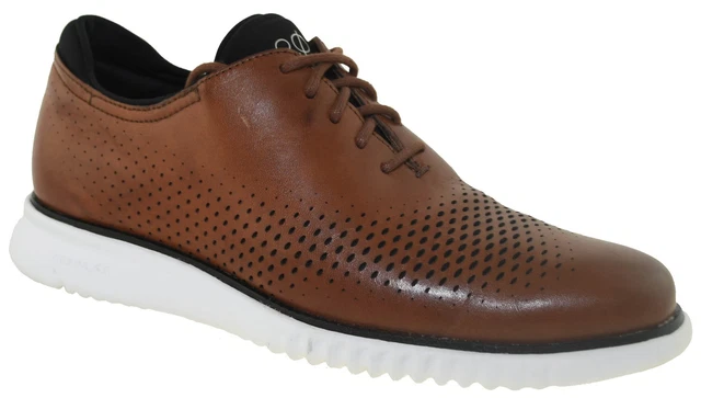 COLE HAAN ZEROGRAND Wingtip Oxford Shoes Burnished Pavement  display picture 1