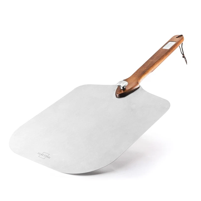 SILBERTHAL Pelle à Pizza Inox 30cm - Poignée - Geoffnete Emballage