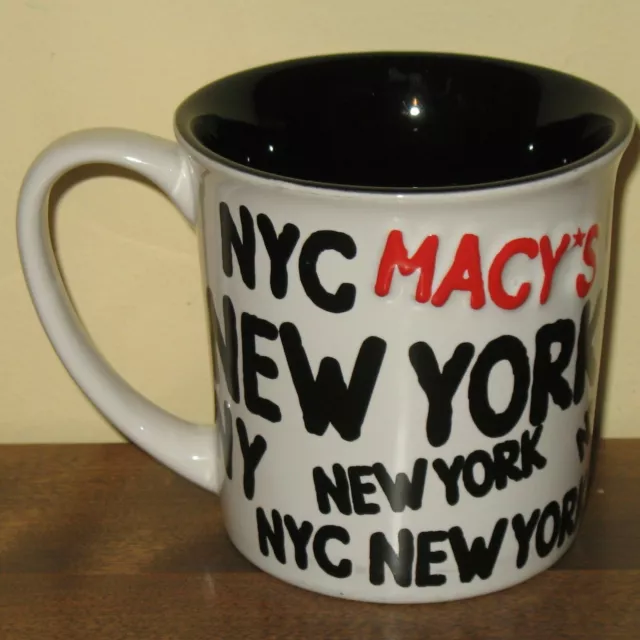 New York City Macy's Coffee Mug Cup 2008 NYC  Department Stores