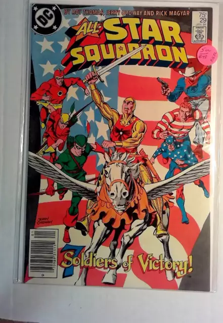 1984 All-Star Squadron #29 DC Comics FN/VF Newsstand 1st Print Comic Book