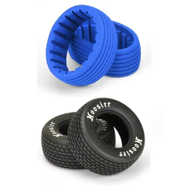 Pro-Line Hoosier G60 SC M3 Dirt Oval Short Course Mod Front Rear Tires & Inserts
