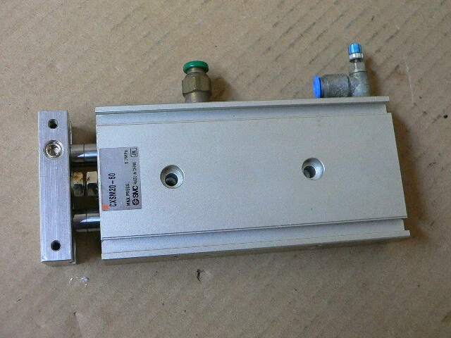 SMC 20 MM twin bores X 60 MM stroke CXSM20-60 air slide