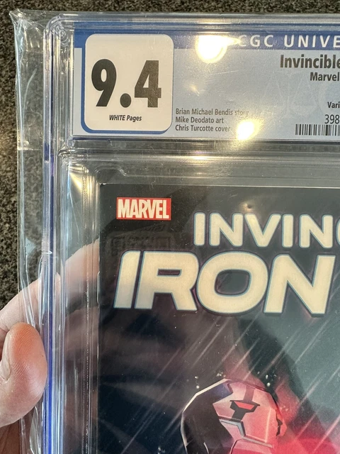 Invincible Iron Man #9 - Marvel 2016 CGC 9.4 1st App Riri Williams Variant 2